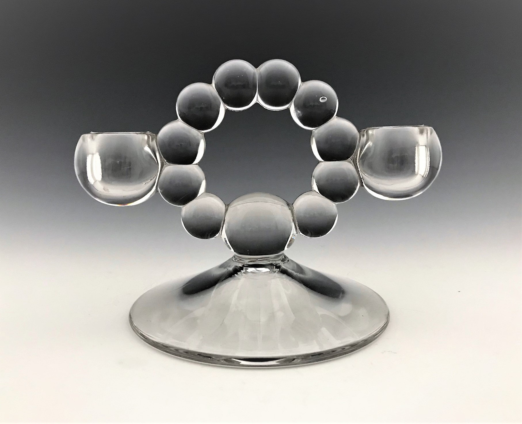 Imperial No. 400/147 Candlewick TwoLight Candlestick Circa 194365