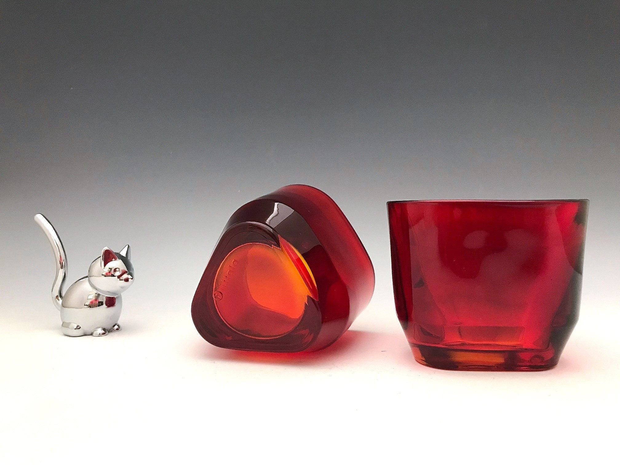 Iittala Tris Votive Candle Holders Finnish Designer Alfredo Haberli