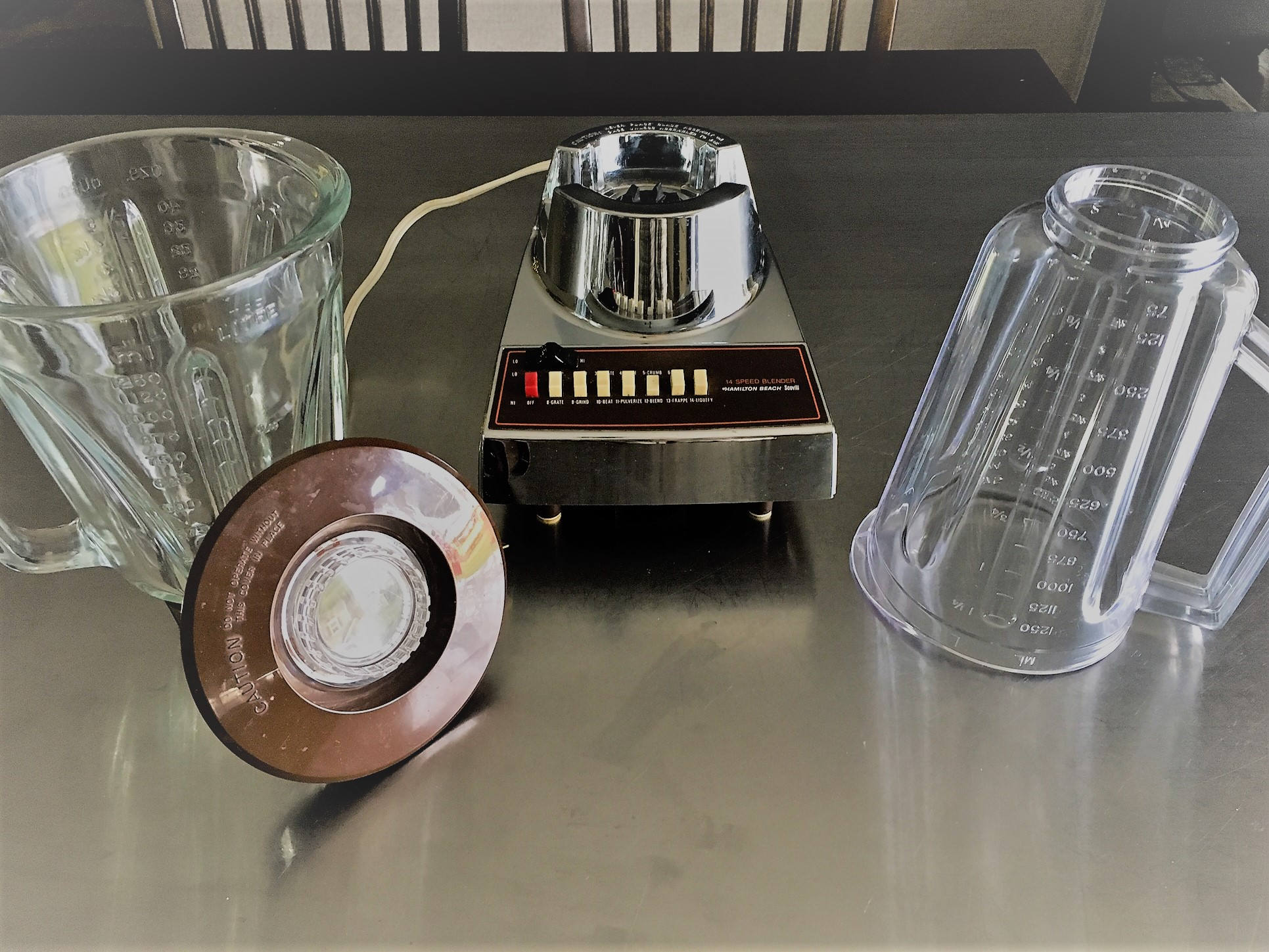 Vintage Hamilton Beach Scovill 14 Speed Blender Retro and Hip