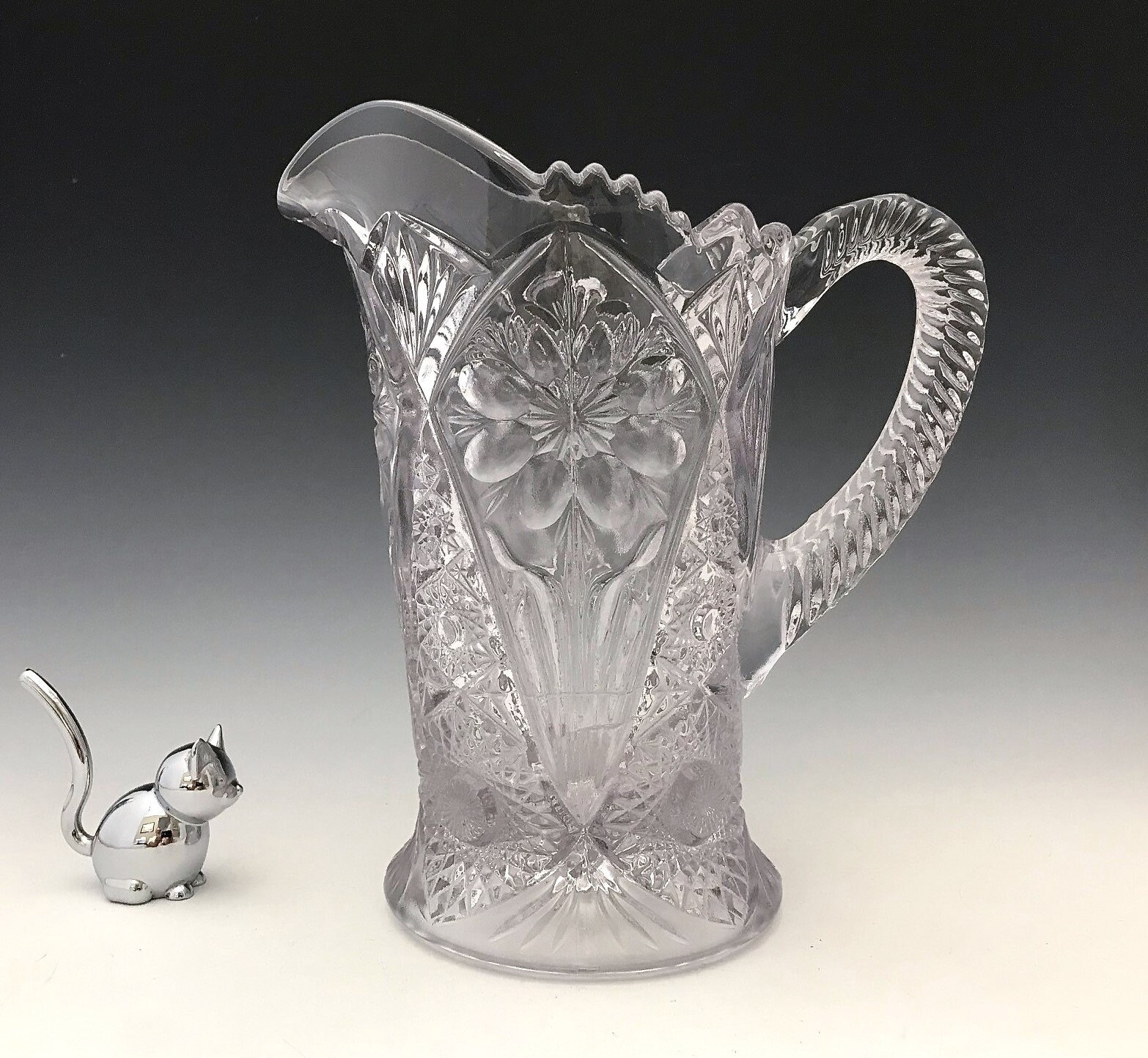 EAPG Pitcher Imperial Glass Company No. 4474 La Rochelle Pattern