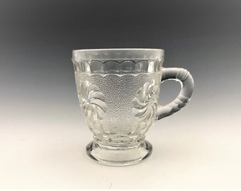 EAPG Cup/Mug - U.S. Glass Company No. 15030 (OMN) - AKA Roman Rosette - Early American Pattern Glass - Circa 1896