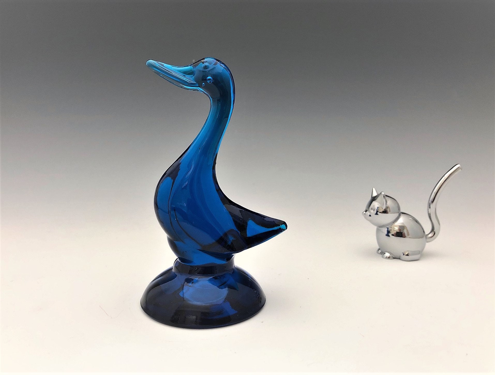 Viking Glass Epic Duck Figurine 5 Inch Duck Blunique Duck