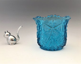 Kemple Glass Yutec Pattern - No. 139 Open Sugar Bowl or Spooner