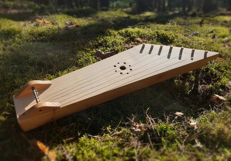 Kantele 7-stringed Gusli, Zither, Kokle image 3