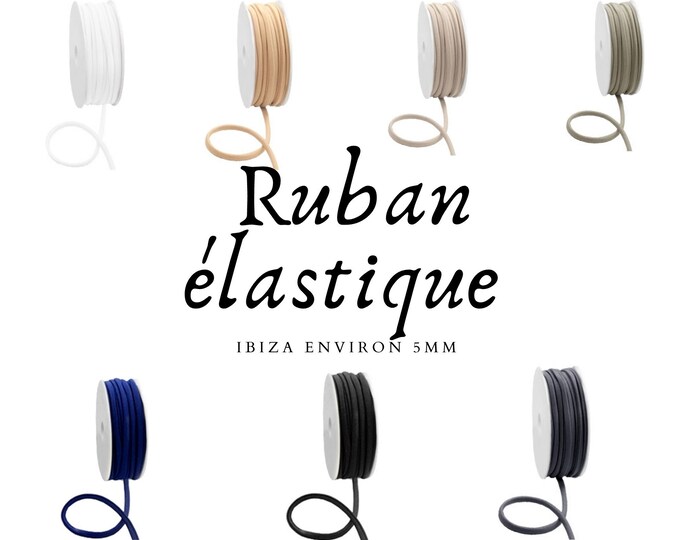 Ibiza elastic ribbon.