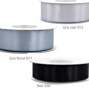 Satin ribbon 25 mm long and 25 m long image 9