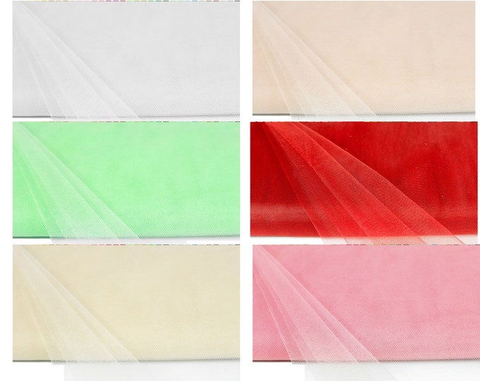 Tulle 150cm wide 10m long