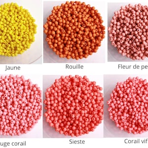 4mm round acrylic beads image 4