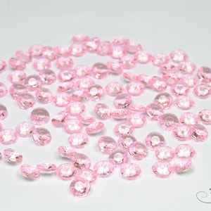 sachet of 100 small stones diamonds decorative plastic