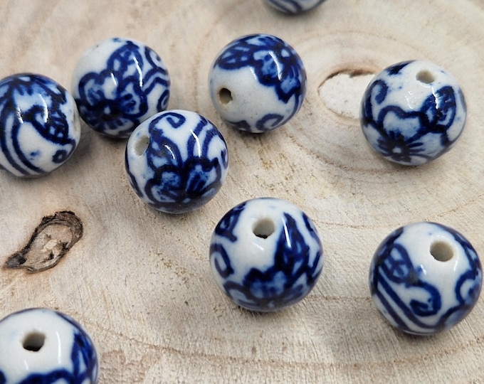 10 mm round acrylic beads
