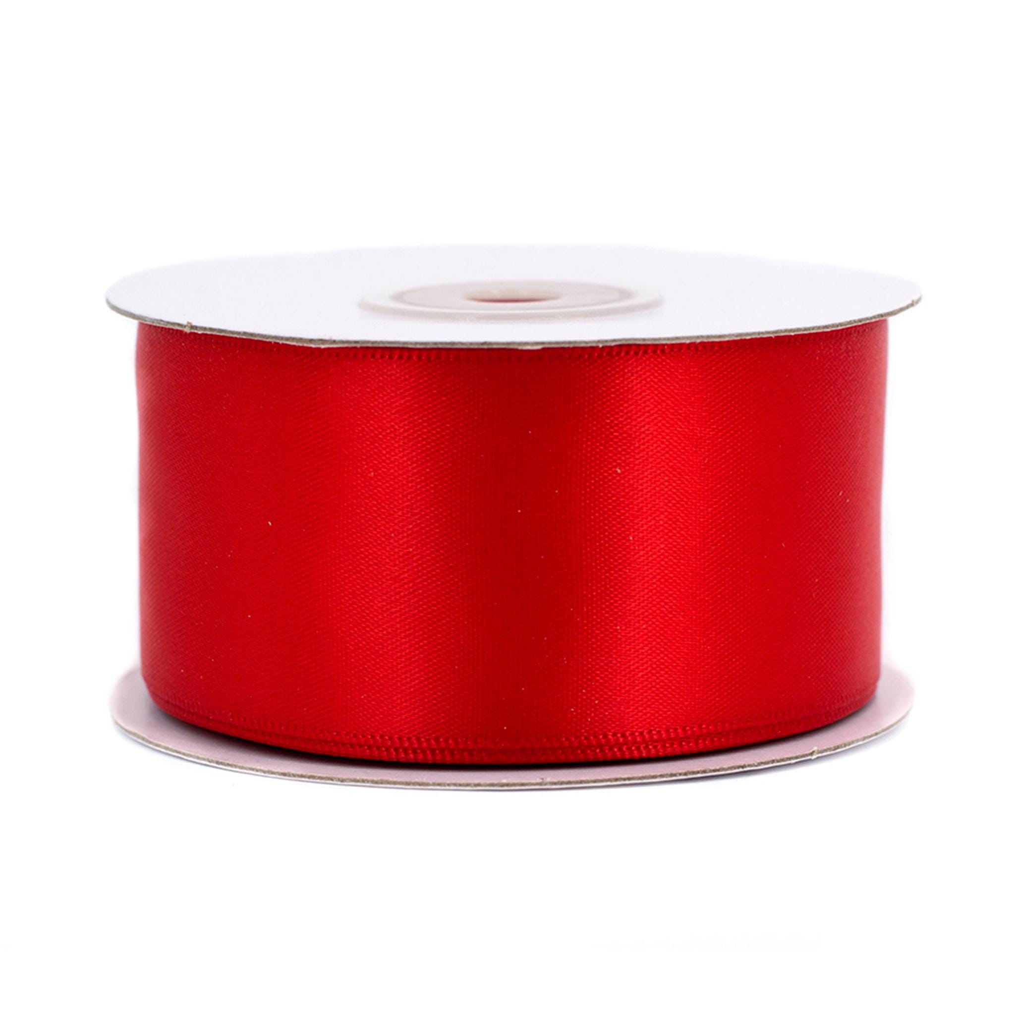 10mm Satin Double Faced Ribbon - 25 Meter Full Reel (or Cut Length) By Trimming Shop
