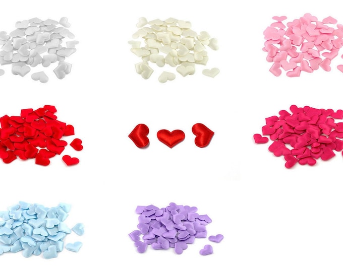 50 noble pieces, satin hearts