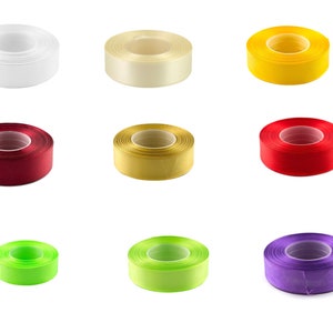 Single-sided satin ribbon 25 mm wide spool of 32 meters good quality