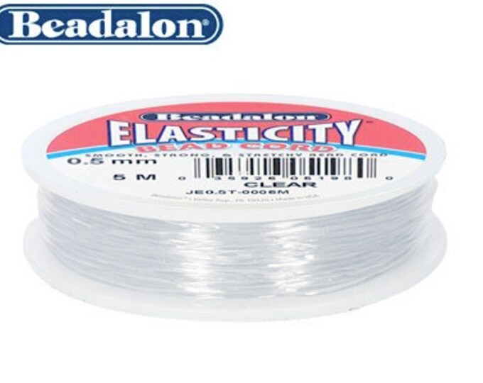 Beadalon elasticity - Clear - 0.8 mm - 5m