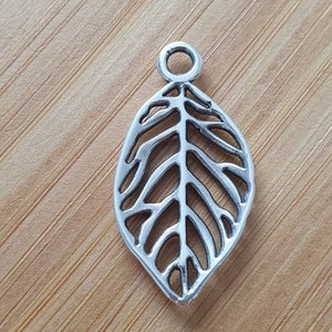 Stainless steel charms exists in silver or gold