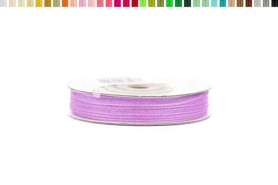 6 mm 15 m Sheer Organza Ribbon-Turquoise clair