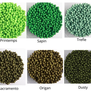 500/1000 Perles acryliques 4 mm de diamètre trou de 1.4 mm image 7