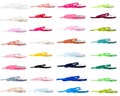 Satin ribbon 6mm long, 25m long, in roll product logo