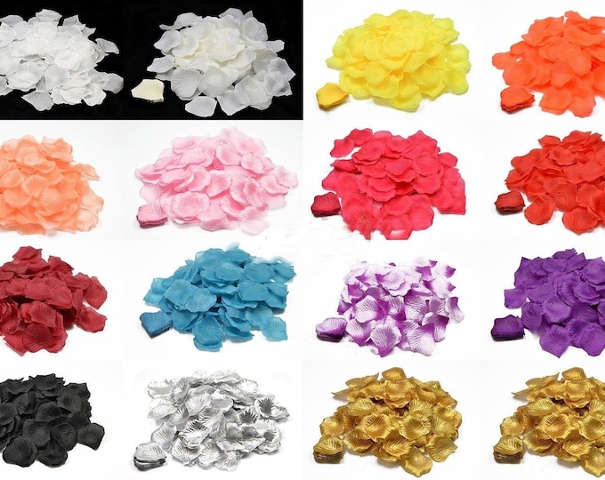 100 pieces of artificial rose petals