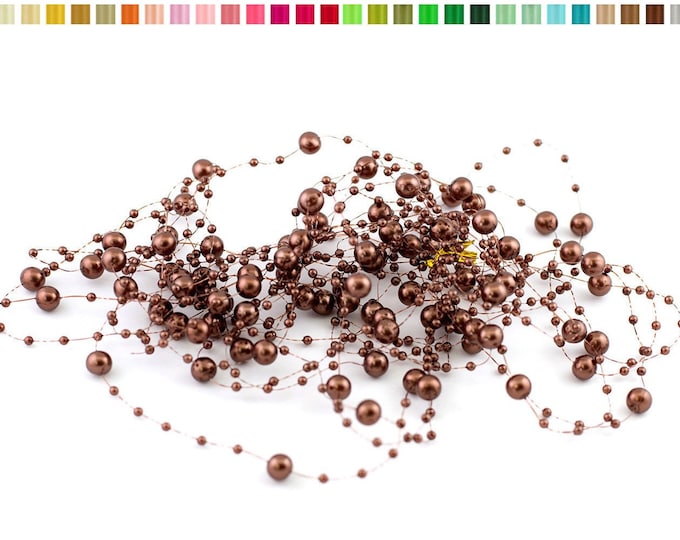 5 pieces of garland of high quality pearls