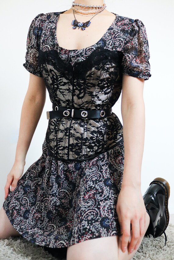 90s tea dress AKA Sequin Jersey Dress or Top 08 main image 1