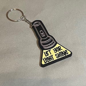 Perfect VBS Leader Volunteer Appreciation Gift - Mini Flashlight Keychain - 3D Printed EDC Thank You Present