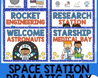 Rymdstationens Dramatiska Pjäs - Astronaut Låtsaslek