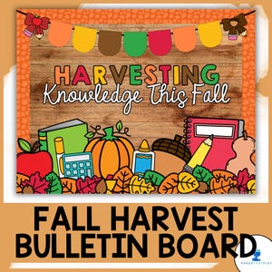 Fall Harvest Bulletin Board Kit - Autumn Classroom Decor