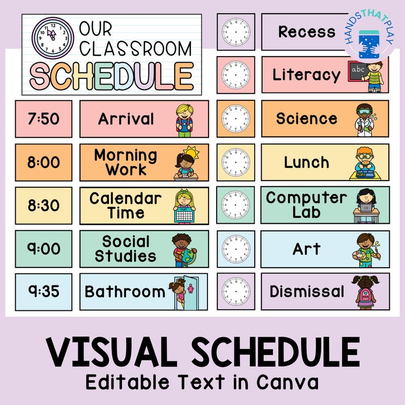 Pastel Class Schedule - Etsy