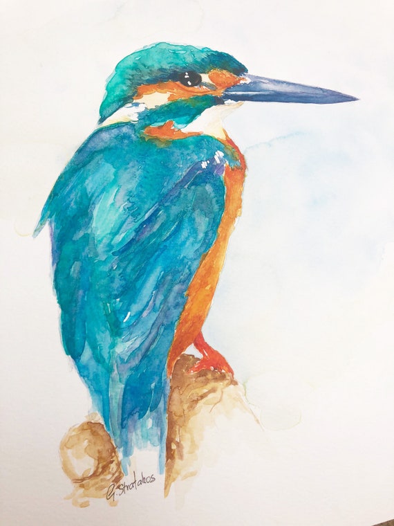 Art & Collectibles Painting Watercolor France Martin watercolor ...