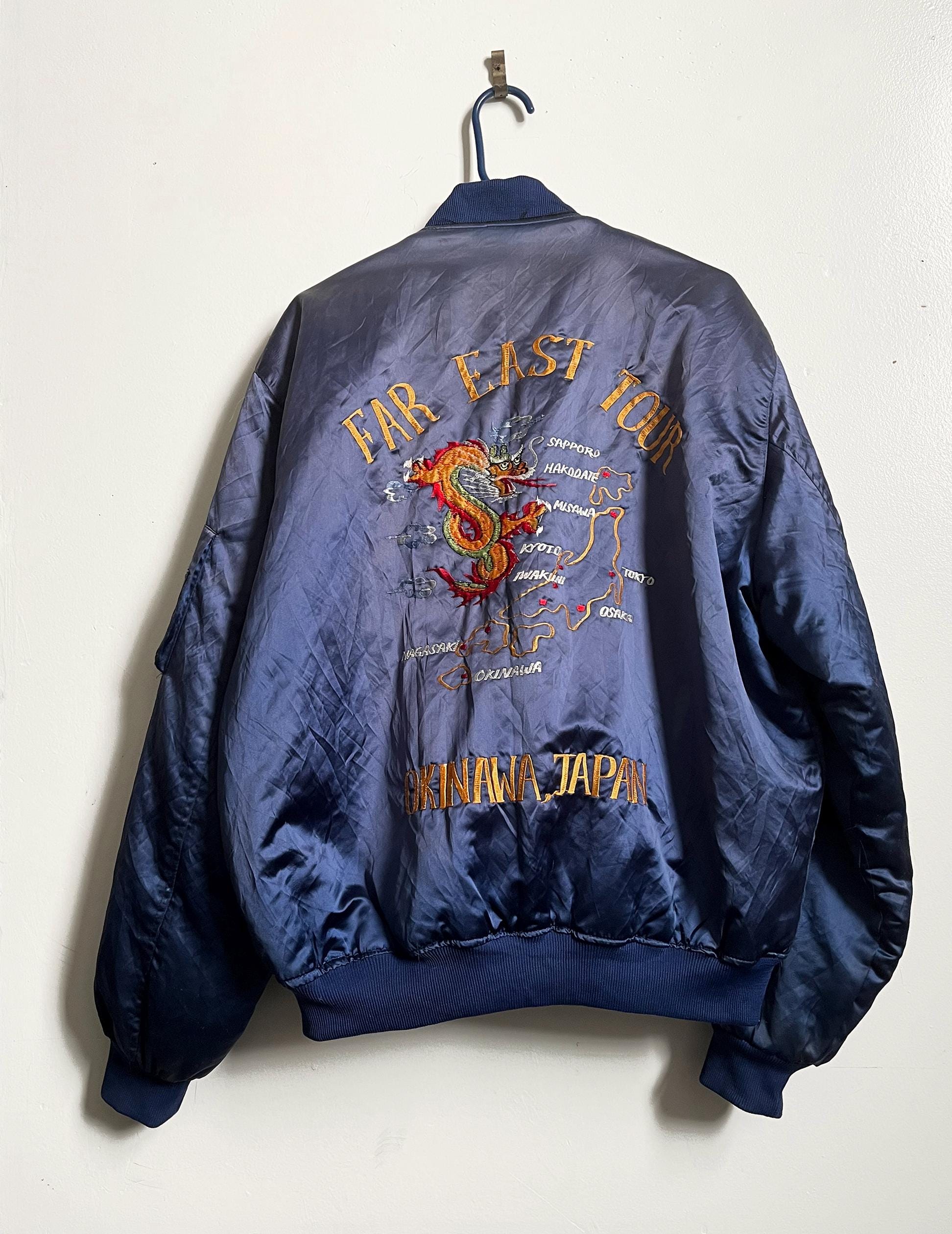 ビンテージ スーベニア ツアージャケット FAR EAST TOUR 80s〜90s 