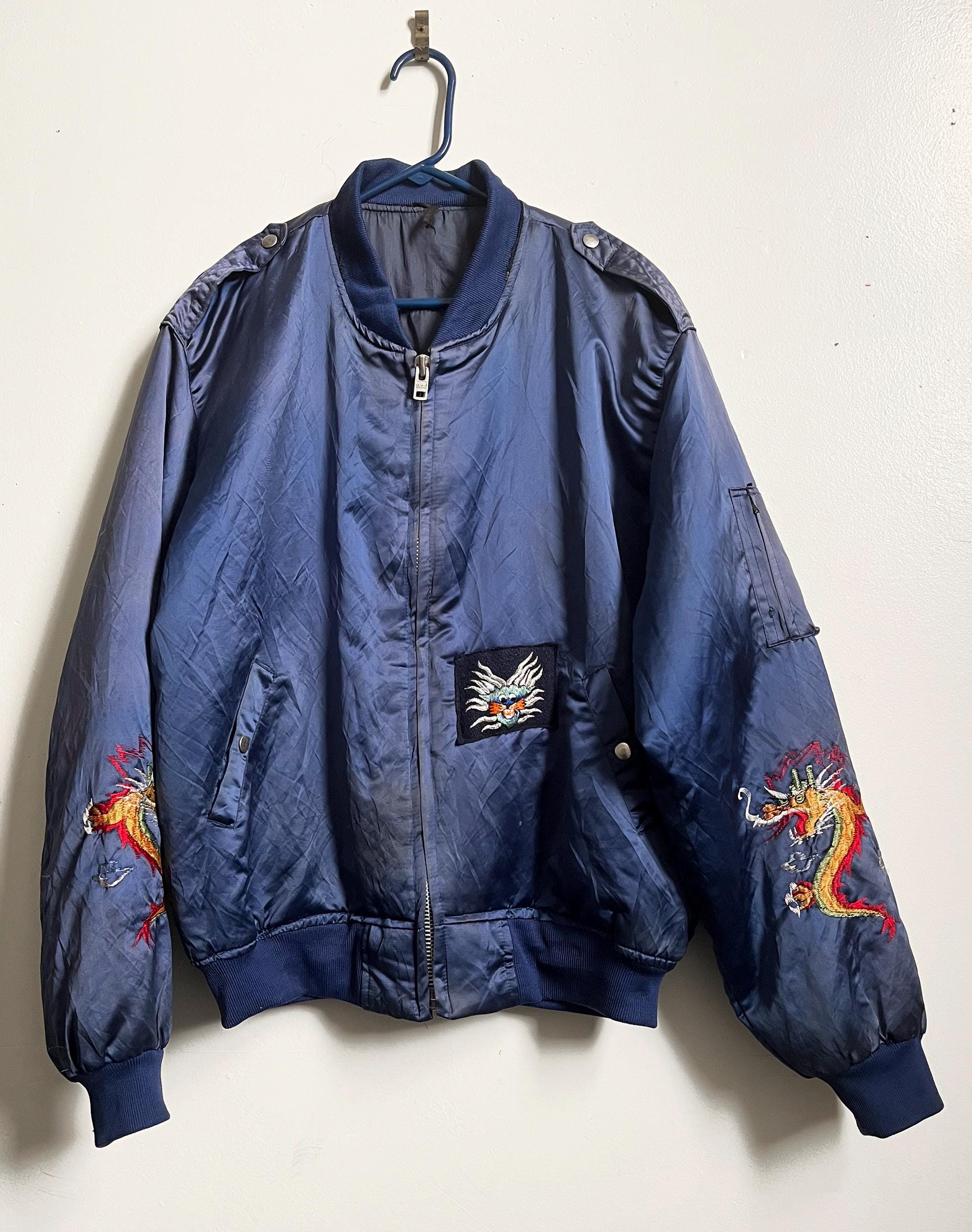 80s〜90s \"FAR EAST TOUR\" souvenir jacket dfce843d0172624d8f449f4b5039e9