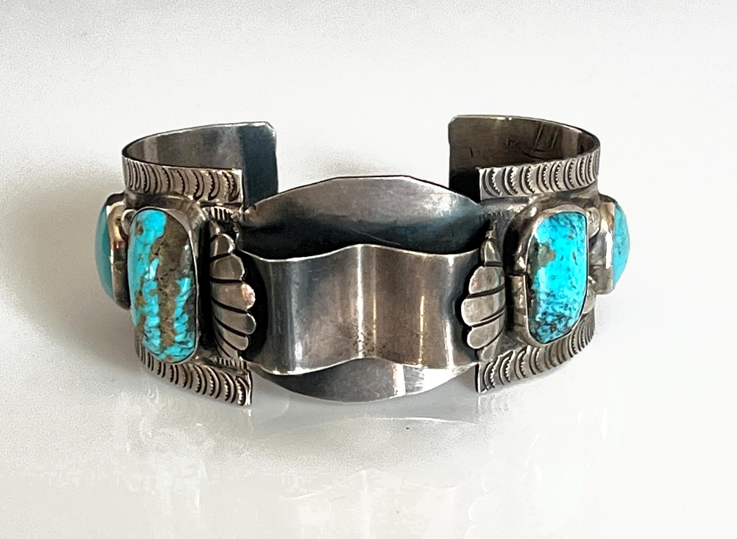 Navajo Cuff Watch Bracelet - Etsy display picture 1