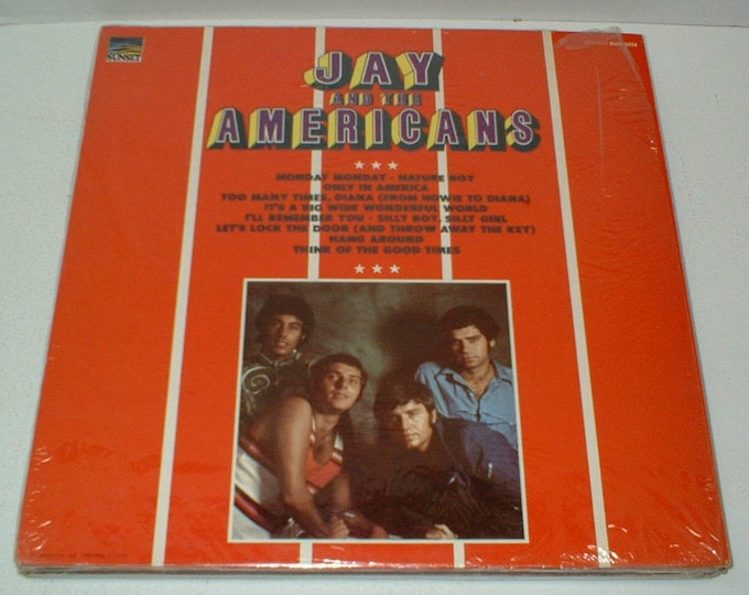 Jay and the americansgreatest hits vintage vinyl record album etsy