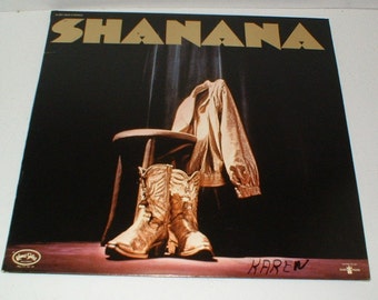 Original 1971 SHANANA Record Album Budda Records ksbs2034 Incluye cartel original