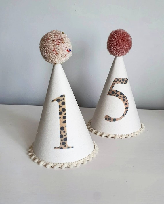 Leopard party hats on sale