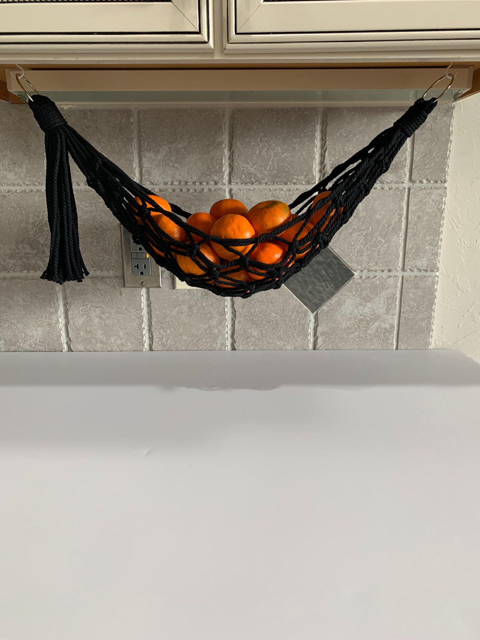 Handmade macrame fruit hammock / Macrame veggie hammock / Etsy