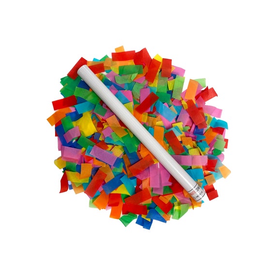 Multicolor Tissue Paper Confetti Flick Stick 14 pack of 8 Ultimate Confetti  