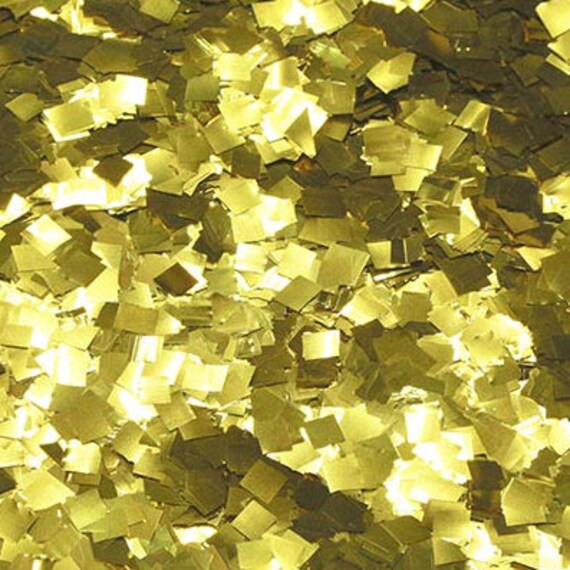 Gold Metallic Glitter Confetti | Etsy