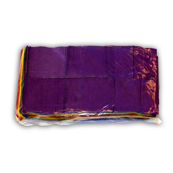Purple Tissue Paper Miniature Confetti - Squares (1lb)