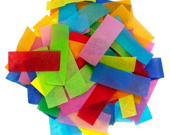 Confeti de papel de seda multicolor (450 g) - Confeti definitivo