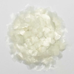 Confeti en miniatura de papel de arroz blanco - Cuadrados - Soluble en agua (1 lb) - Ultimate Confetti