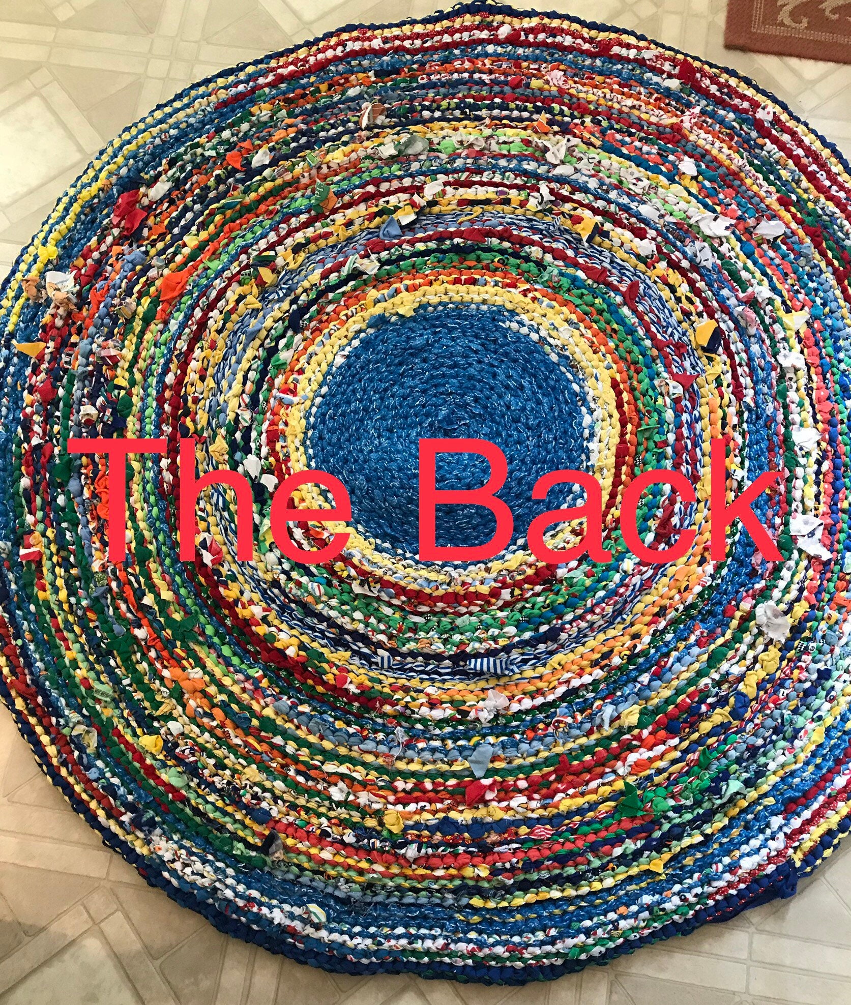 Fruit Loop Colorful Handmade Rag Rug - Etsy