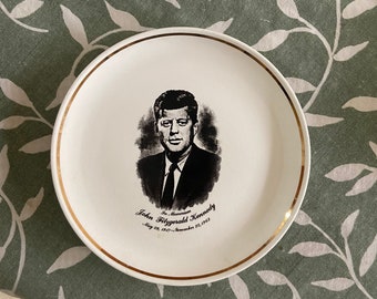 JFK collectible plate