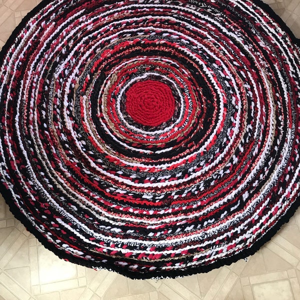 Country Rag Rug - Etsy