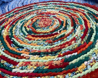 Hipster Vibe colorful handmade rug