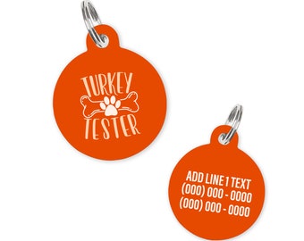 Turkey Tester - Name Tag