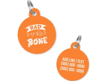 Rad to the Bone - Name Tag