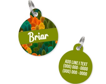 Fall Foliage - Name Tag