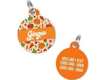 Pumpkins - Name Tag